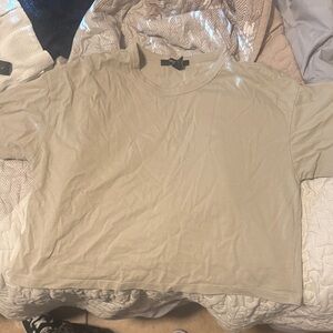 Men's Beige T-Shirt